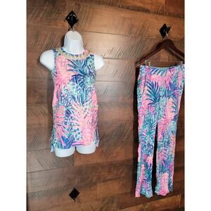 GUC Lilly Pulitzer Girls Sz 7 Classic Shift Dress in Gypset Paradise